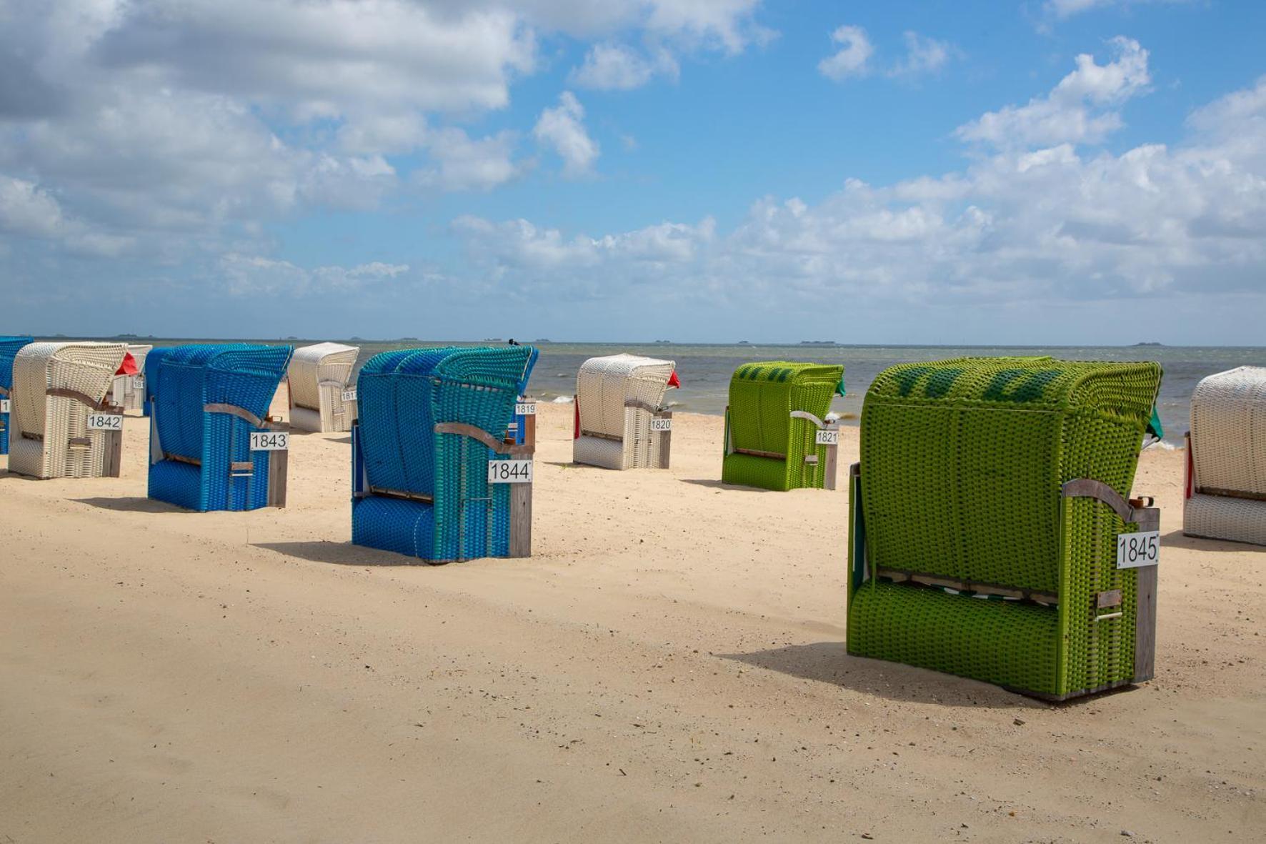 Wohnen Am Suedstrand - Ferienwohnung 1 1 Wyk auf Föhr エクステリア 写真