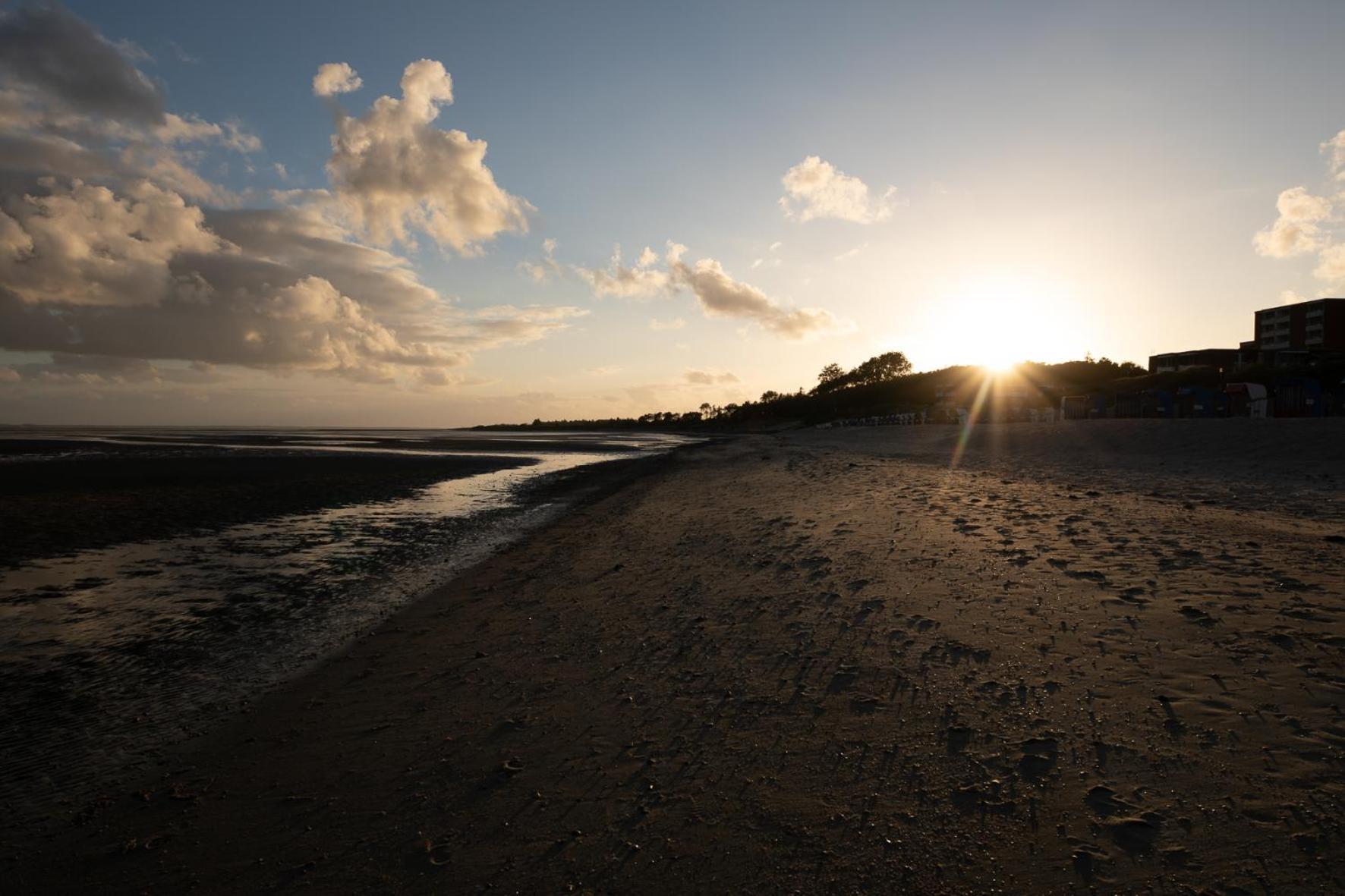 Wohnen Am Suedstrand - Ferienwohnung 1 1 Wyk auf Föhr エクステリア 写真
